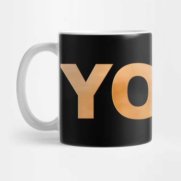 YOLO in Gold by m2inspiration